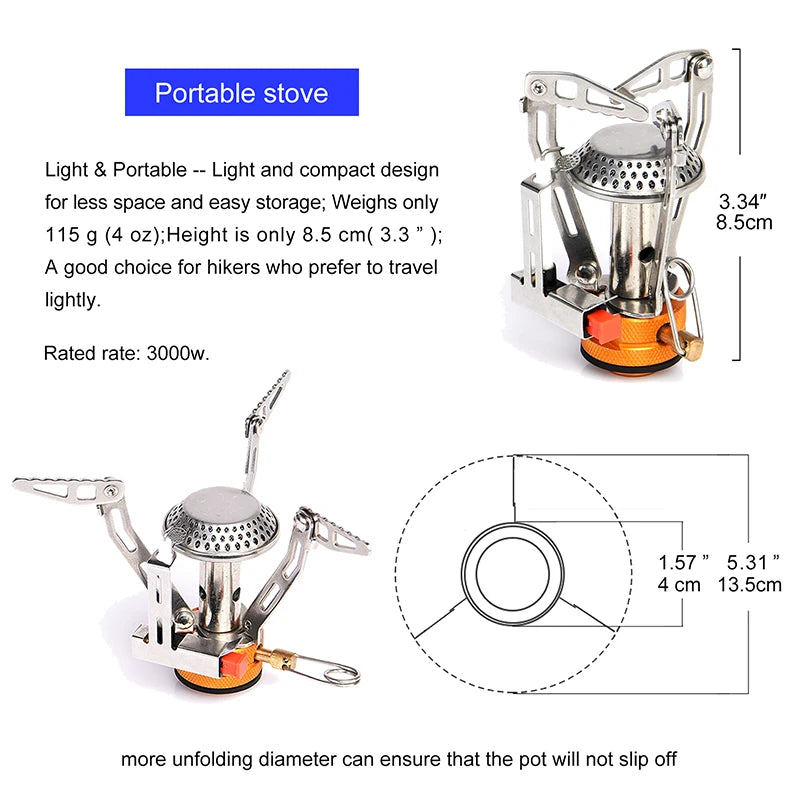 Camping Cookware Set Outdoor Tableware Equipment