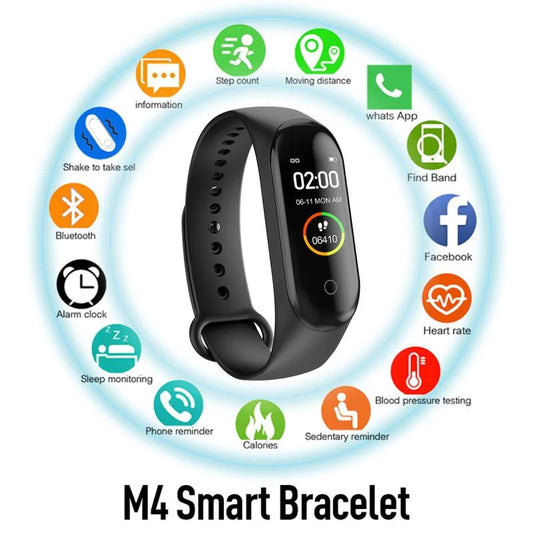 M4 Wristband Sport Fitness Pedometer Smart Bracelet
