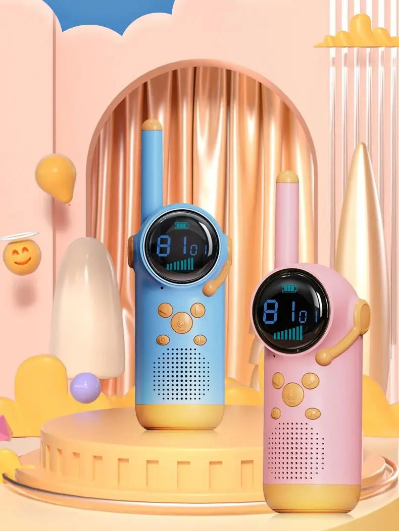 Children's two-person rechargeable walkie talkie toy