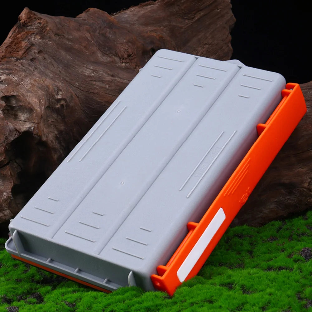 Fishing Box Waterproof Fish Hook Fishing Lure Bait Storage Case with Removable Dividers Portable Fishing Gear Accessories Box