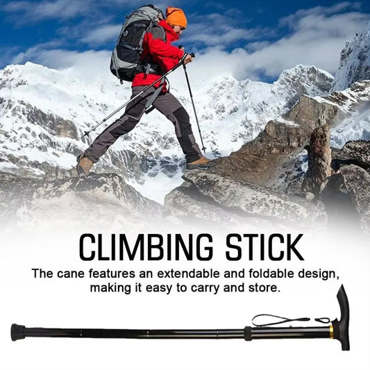 Anti-Slip Foldable Outdoor Hiking Climbing Walking Stick