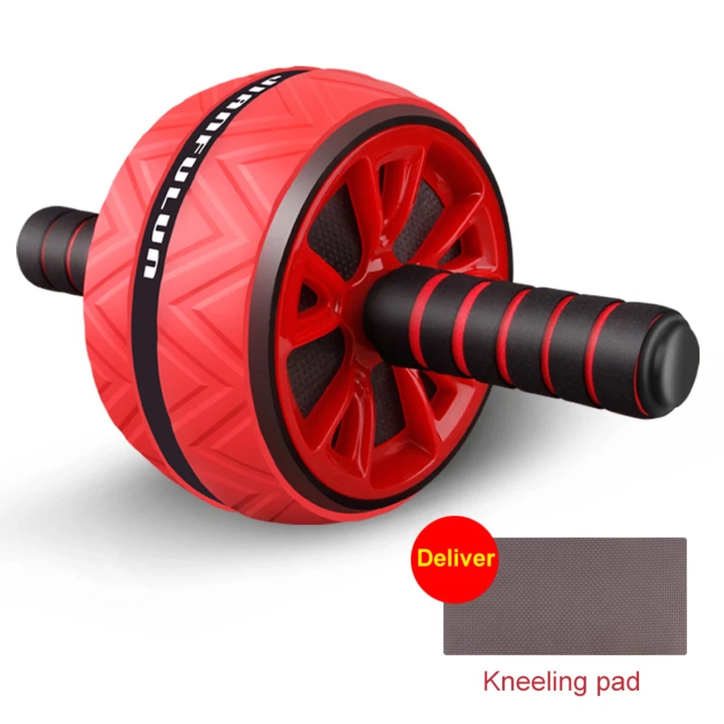 Big Wheel Abdominal Roller With Mat