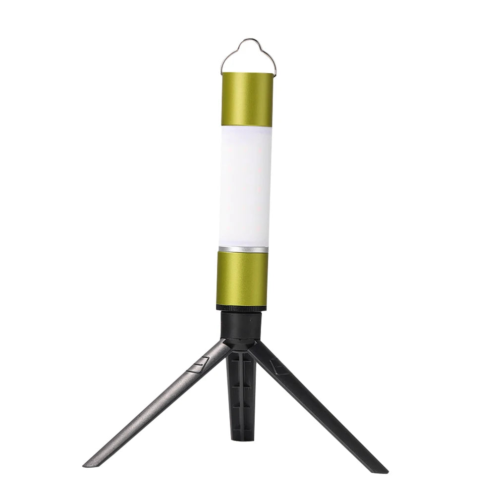 Multifunctional Outdoor Camping LED Telescopic Flashlight