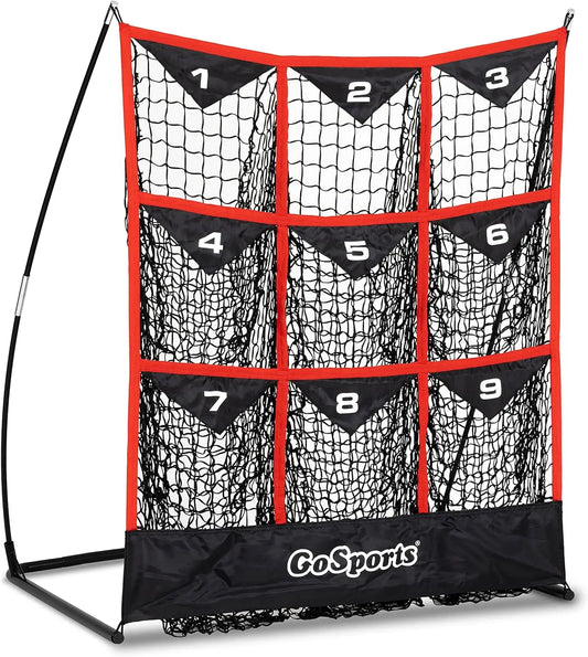 Baseball and Softball Pitching Strike Zone Target Net