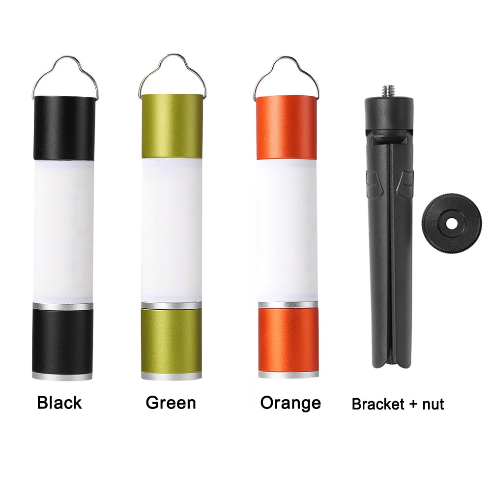 Multifunctional Outdoor Camping LED Telescopic Flashlight