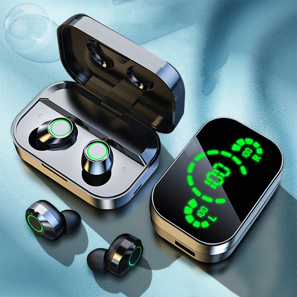Wireless Bluetooth Sport Stereo Headphones With Built-in Microphone