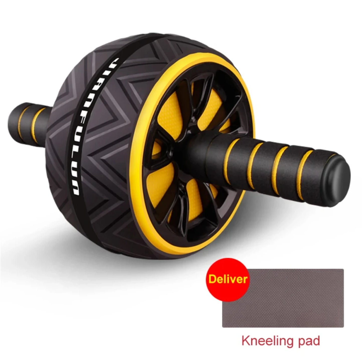 Big Wheel Abdominal Roller With Mat