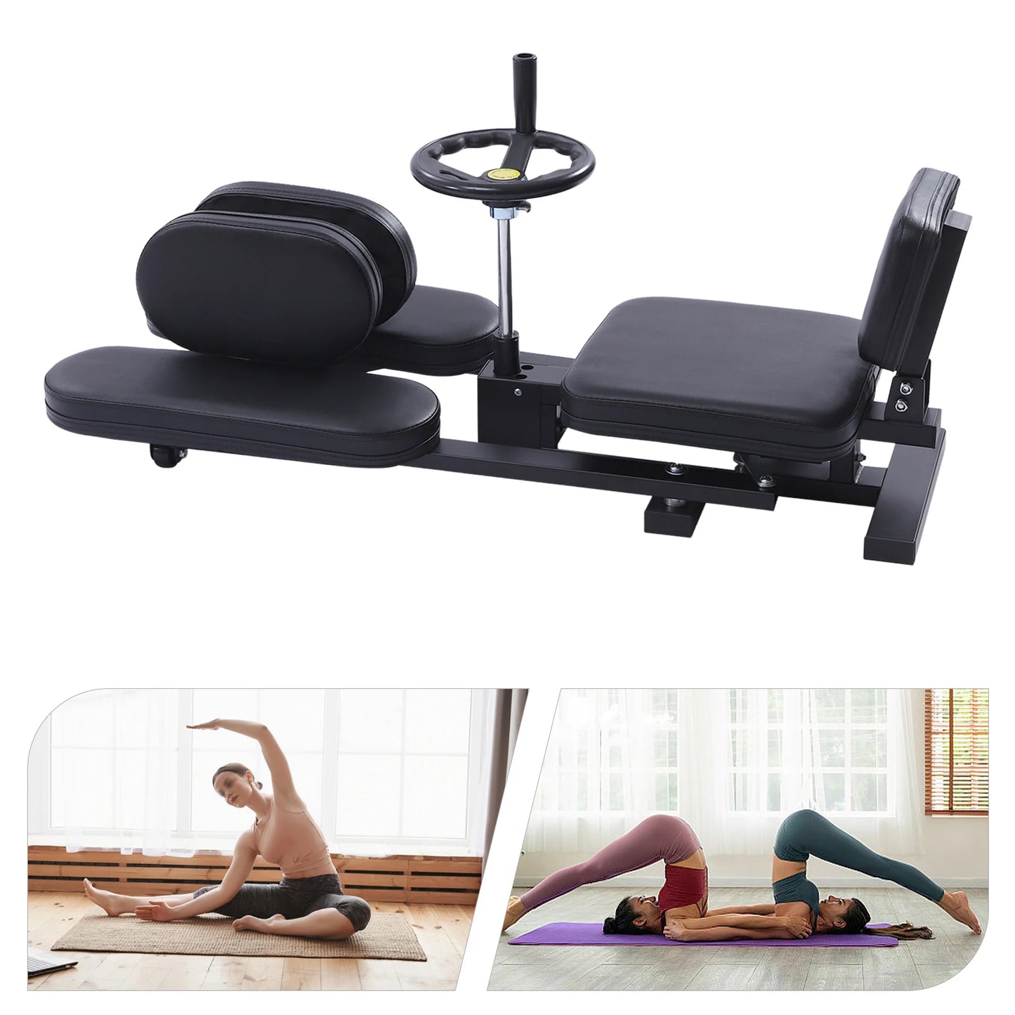 Heavy Duty Yoga Leg Stretcher Flexibility Machine