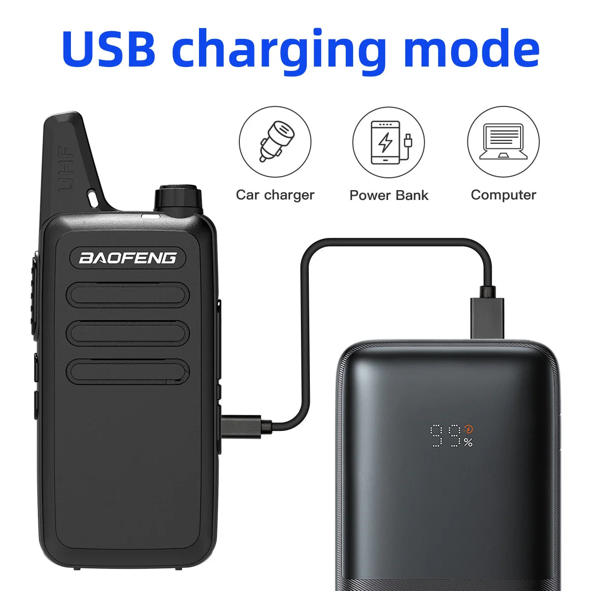 T20 Long Range Upgraded Walkie Talkies for Adults