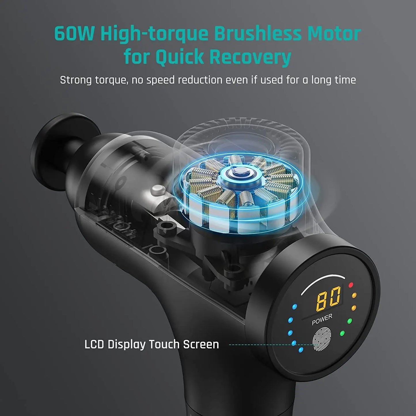 Professional Muscle Percussion, Portable Massage Gun