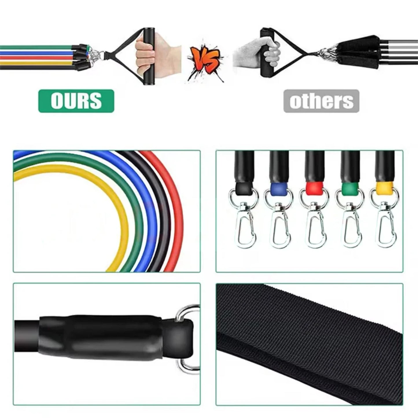Sport Resistance Rubber Equipment Bands