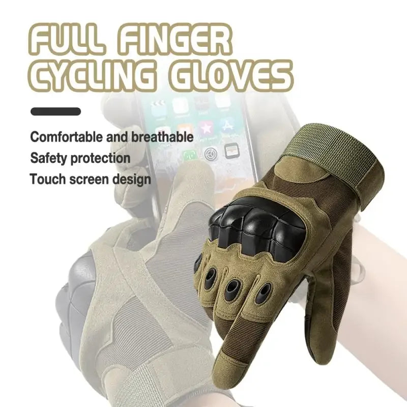 Men's Military Tactical Gloves for Shooting, Hunting, Airsoft, Motorcycle, Cycling