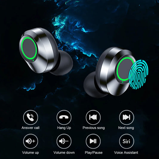 Wireless Bluetooth Sport Stereo Headphones With Built-in Microphone