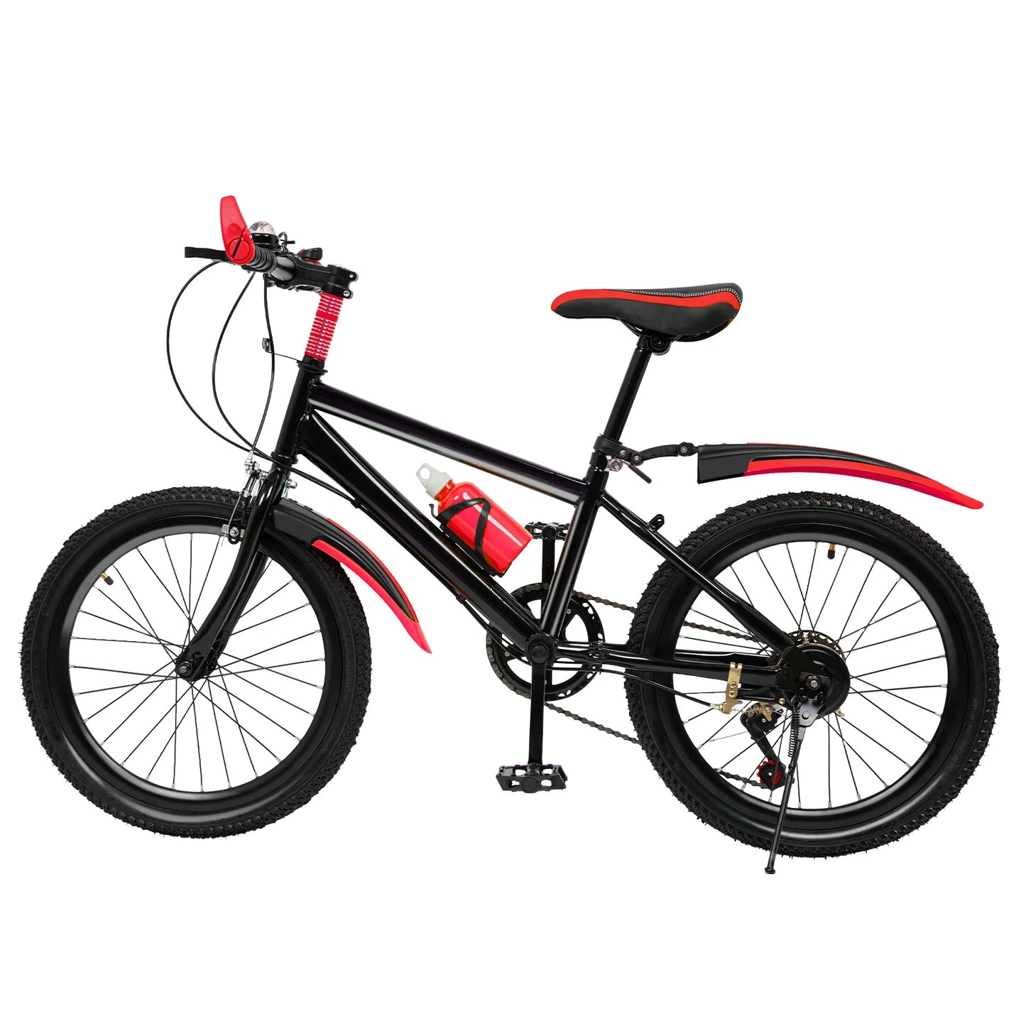 Dual-Disc Brakes 20" 7 Speeds Children's Mountain Bike