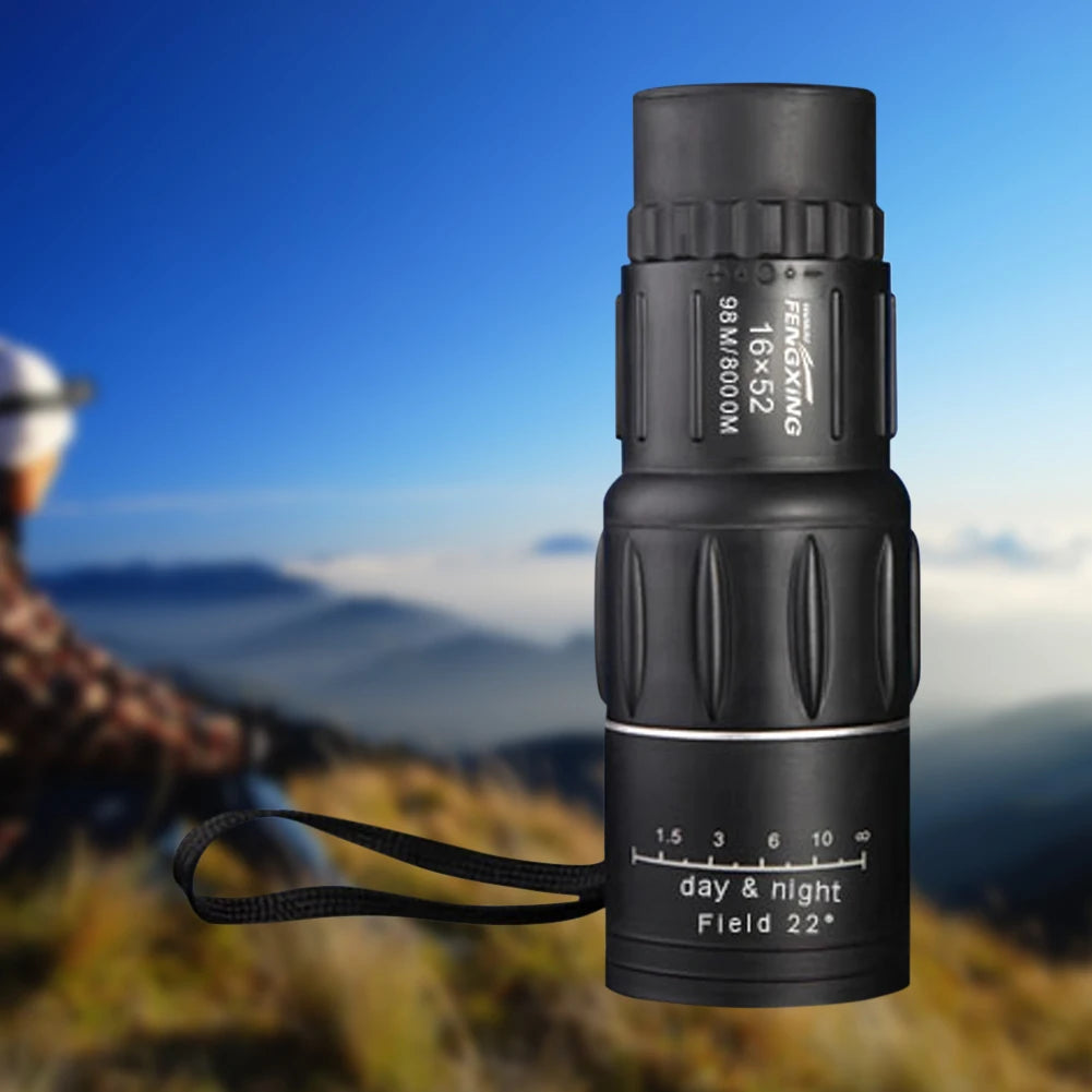 Long Range 16x52 Monocular Handheld HD Optical Telescope