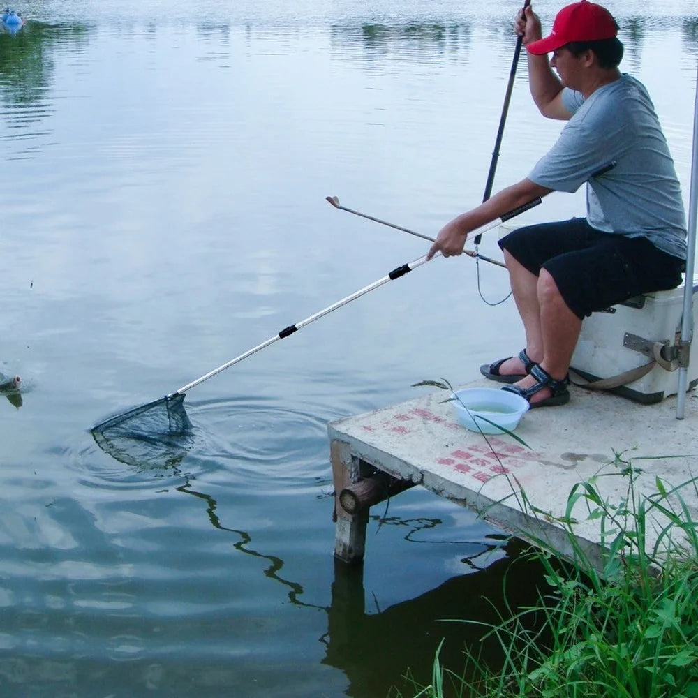 Folding Telescopic Extending Fishing Landing Net