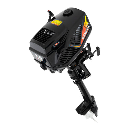 3.6HP 2-Stroke Outboard Motor 55CC Heavy Duty Fishing Boat Engine