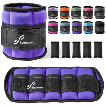 10lb Adjustable Ankle Weights
