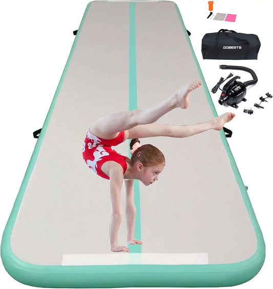 8" Thick Inflatable Gymnast Tumble Mat