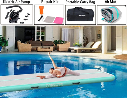 8" Thick Inflatable Gymnast Tumble Mat