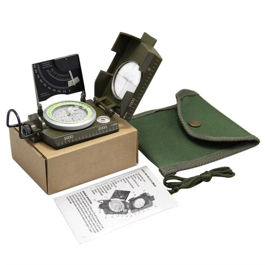 Professional Aluminum Geology Sighting Compass for Outdoor Hiking