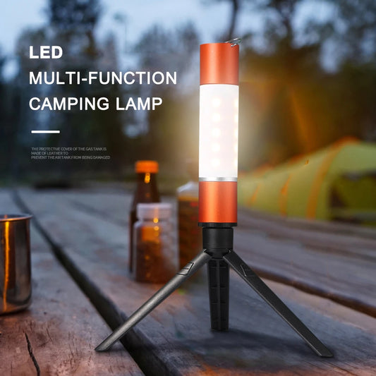 Multifunctional Outdoor Camping LED Telescopic Flashlight