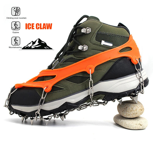 13 Teeth Non-Slip Spike Grips Shoe Crampon