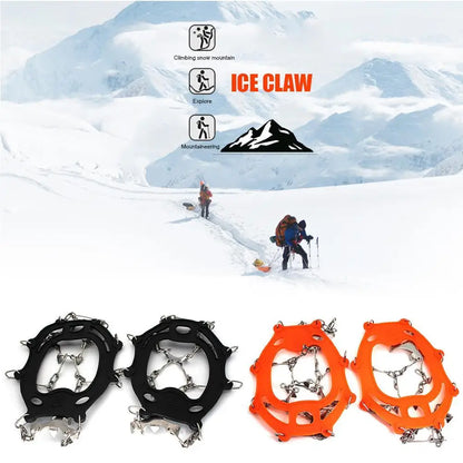 13 Teeth Non-Slip Spike Grips Shoe Crampon